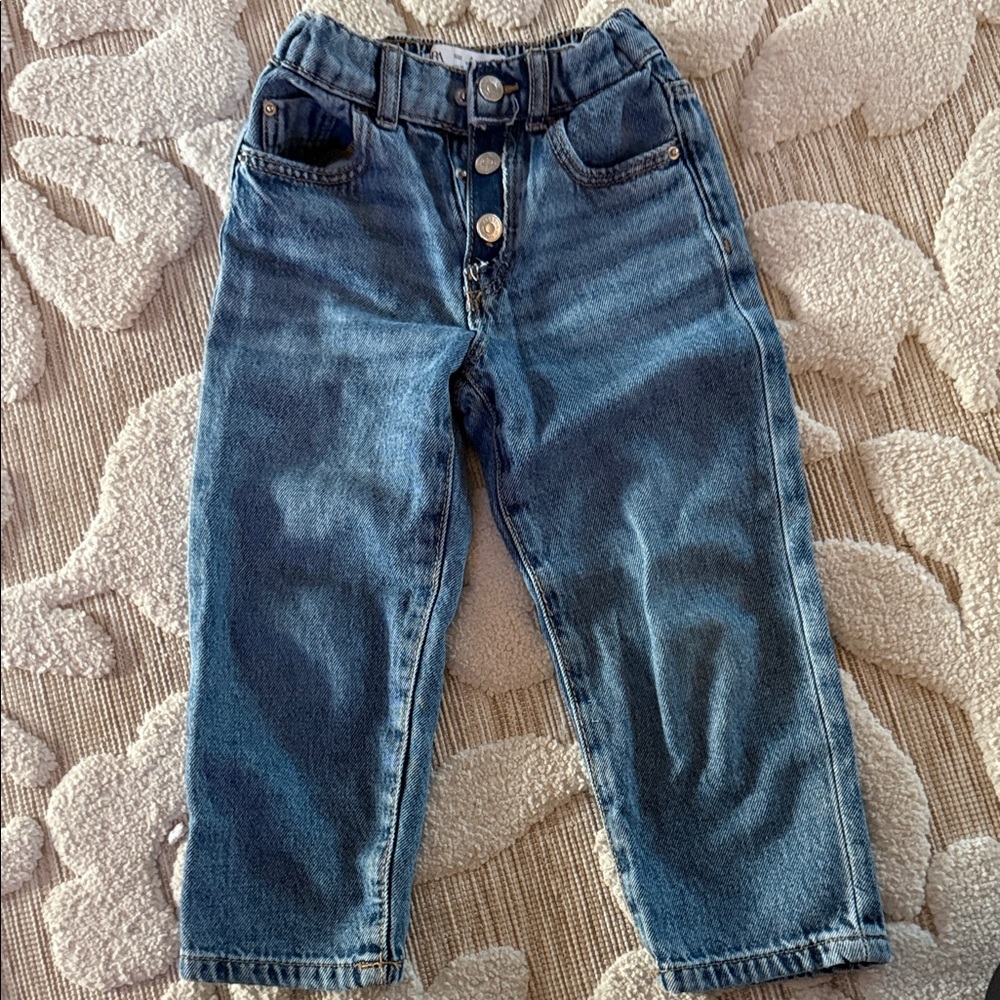 Zara Kids Girl Classic Blue Jeans